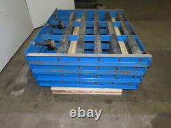 Enersys 44W x 40D Forklift Battery Roller Conveyor Service Stand Lot Of 4