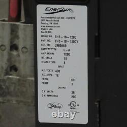 Enersys EH3-18-1200 EnForcer 36V 18 Cell 200A Forklift Battery Charger 480V 3PH
