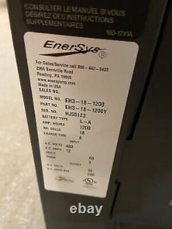 Enersys EH3-18-1200 EnForcer HF Battery Charger Input 480v 12A Out 36Vdc 200A