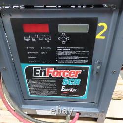 Enersys ES1-12-850B EnForcer 24V Forklift Battery Charger 208-460V 1Ph 12 Cell