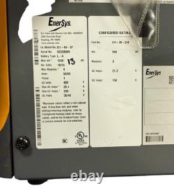 Enersys Ei1-in-3y Enforcer Impaq Forklift Battery Charger 480v 50/60hz Ei1-in-3y