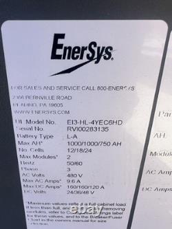 Enersys Ei3-hl-4y Impaq Forklift L-a Forklift Battery Charger 480v 50/60hz (new)