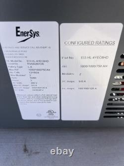 Enersys Ei3-hl-4y Impaq Forklift L-a Forklift Battery Charger 480v 50/60hz (new)