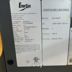 Enersys Ei3-hl-4y Impaq Forklift L-a Forklift Battery Charger 480v 50/60hz (new)