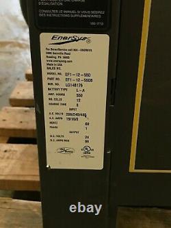 Enersys EnForcer Ferro 24v 208v 1ph Digital Forklift Charger EF1-12-550B, 60Hz