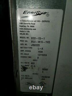 Enersys EnForcer HFiq Battery Charger TC3 EQ 15KW 24v 36v 48v Forklift FREE SHIP