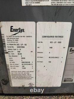 Enersys Enforcer IMPAQ Forklift Battery Charger EI3-LP-5G 3PH 50/60Hz