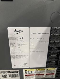 Enersys Express Exe3-NR-4Y Forklift Battery Charger 3ph 50/60Hz 4000 Max Ah