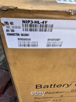 Enersys Forklift Charger NIP3-HL-4Y New in Box with Digital screen