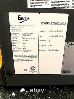 Enersys Forklift charger 24/36/48 VDC 480 VAC 3 Phase Excellent condition