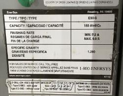 Enersys Ironclad Workhog E90-5 Forklift Battery 180ah 7.2-9.0a 24v