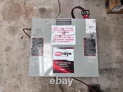 Enersys nexsys Batt, 24v-12nxs137-1, Withcharger Forklift Battery Working