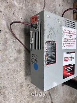 Enersys nexsys Batt, 24v-12nxs137-1, Withcharger Forklift Battery Working