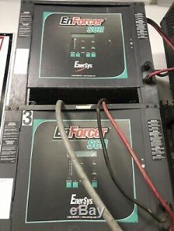 Enforcer EnerSys USED AUTOMATIC BATTERY CHARGER. 24 Volt, 550 AH, 3 Phase