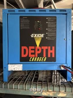 Exide 18-Cell 36VDC 208/240/480VAC 3PH 450AH Forklift Battery Charger