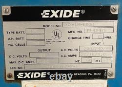 Exide 3000 Forklift Battery Charger G3-18-680b Phase 3 60hz
