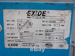 Exide 3000 G3-18-680 36V Forklift Battery Charger 18 Cells (FOR2118)