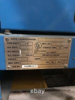 Exide 36V Forklift Battery Charger