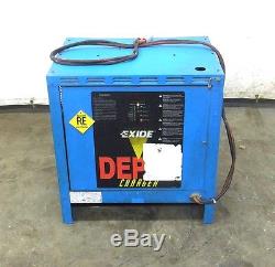 Exide Battery Charger, D3e-12-680, 24 Volt, 109 Amp Max, 680 Amp Hours