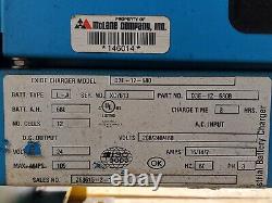 Exide Battery Charger, D3e-12-680, 24 Volt, 109 Amp Max, 680 Amp Hours