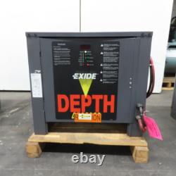 Exide D3E2-12-1050 24V 168A Forklift Battery Charger 240/480V 3Ph 12-Cell 1050AH