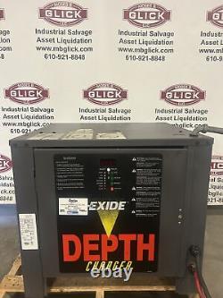 Exide D3E2-12-850 24V Lift Truck/Forklift Battery Charger 208/240/480V 3PH 850AH
