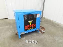 Exide D3E-12-550B Depth Forklift Battery Charger 24V 550Ah 88A 208/240/480V 3Ph