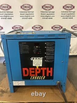 Exide D3E-12-850 24V Lift Truck/Forklift Battery Charger 208/240/480V 3PH 850AH
