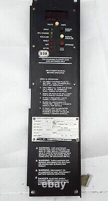 Exide D3-18-850B 03 Charger Control Panel