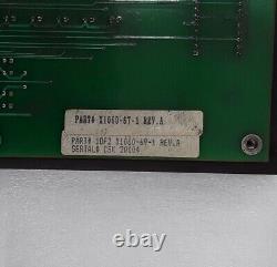 Exide D3-18-850B 03 Charger Control Panel