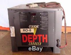 Exide D3e2-18-550, 36v Dc, 3ph Depth Forklift Battery Charger