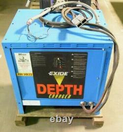 Exide D3e-18-1600 Forklift Battery Depth Charger. 36v, 3ph, 1600 Hour, 18 Cell