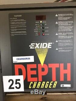 Exide Depth 48 Volt Industrial Battery Charger Forklift