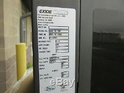 Exide Depth Forklift Battery Charger 24V, 550 A. H. Very Good Condition