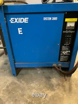 Exide Forklift Battery Charger 48V, 240/480V, System 3000
