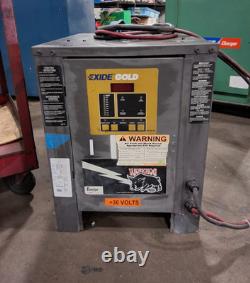 Exide Gold WG1-18-680 680A HRS Forklift Battery Charger #146JM