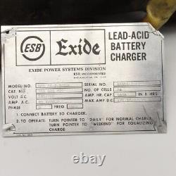 Exide NPC 24-3-1050L 149 154 354 PVT Transformer 240/480V 48VDC Battery Charger