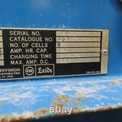 Exide NPC-6-1-510 12V Industrial Battery Charger 510Ah 1PH 220/440V Tested