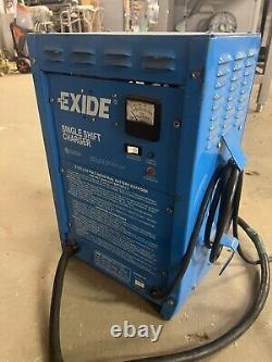 Exide SSC-12-550Z Forklift Battery Charger 24 DC Volts 12 Cell