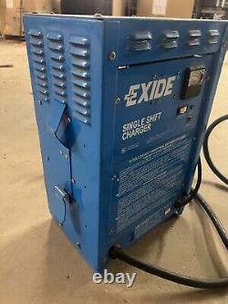 Exide SSC-12-550Z Forklift Battery Charger 24 DC Volts 12 Cell