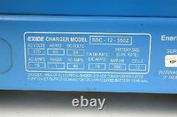 Exide SSC-12-550Z Single Shift Charger 12 Cell 24 Volt 550Amp-Hr