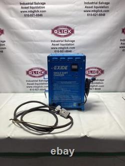 Exide Single Shift SSC-12-5502 Battery Charger Forklift 24 Volt 550 AH