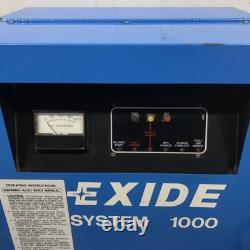 Exide System 1000 Industrial 24V Forklift Battery Charger G1-12-550