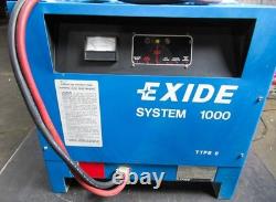Exide System 1000 Model G1-12-865B 24VDC 160A Forklift Battery Charger