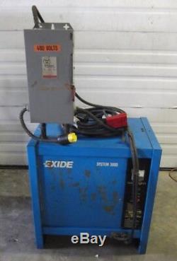 Exide System 3000 ES3-12-850 Forklift Battery Charger 24 VDC