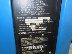 Exide System 3000 ES3-18-1050 Forklift Battery Charger 36VDC 1050Ah 480V 3Ph
