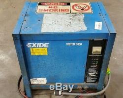 Exide System 3000 ES3-18-850 Forklift Battery Charger 36 Volt