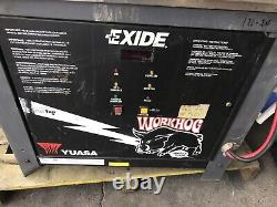 Exide Yuasa 24v Battery Charger W3-12-550 208/240/480 Forklift 550 AH Workhog
