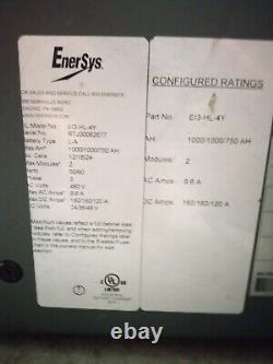 FORKLIFT BATTERY CHARGER AC 480V DC 24 36 48. Kodiak EnerSys Power Point Quantum