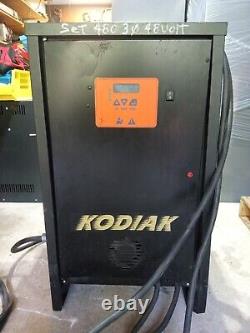 FORKLIFT BATTERY CHARGER AC 480V DC 24 36 48. Kodiak EnerSys Power Point Quantum